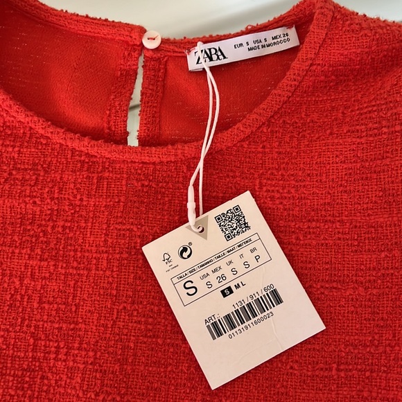 Zara Red Dress - Picture 6 of 7